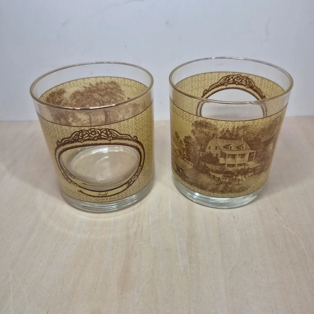 Houze Art Glass vintage set